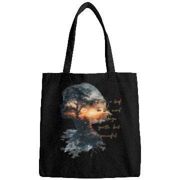 Discover Sunset Serenity Tree Portrait Bags
