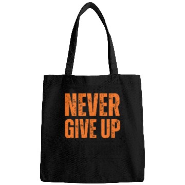 Discover Bold Never Give Up Bags