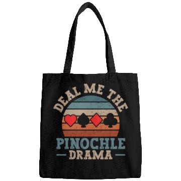 Discover Cool Pinochle Drama Novelty Game Night Session Bags