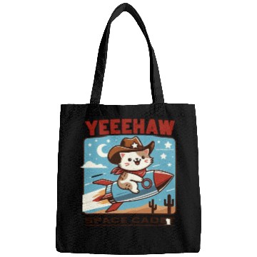 Discover Space Cowboy Cat Rocket Bags