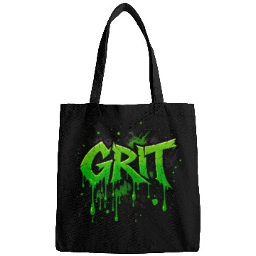 Discover Grit – Bold Green Graffiti Power Bags