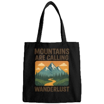 Discover Mountain Call Wanderlust Design Bags