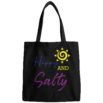 Discover Happy & Salty Sun Design Bags