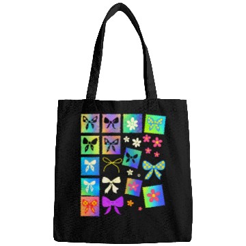 Discover Pastel Aesthetic Stam Y2K Cute Girly Coquette Bow Bags