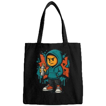 Discover Urban Graffiti Spray Kid Design Bags