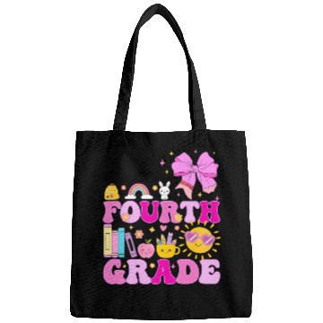 Discover Hello Fourth Grade, Preppy Back to School Bags