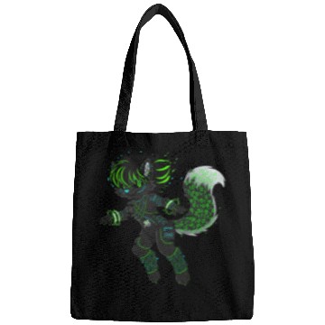 Discover Cyberpunk Hacker Fursuit - Binary Neon Furry Bags
