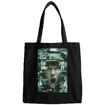 Discover Cyberpunk Digital Scream Bags