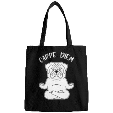 Discover Peaceful Pug Meditation Bags