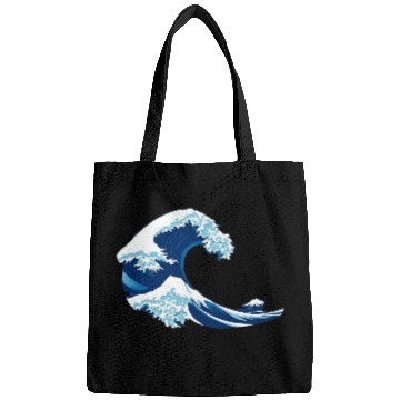 Discover Classic Wave Art Design Bags
