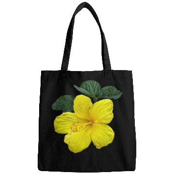Discover One Yellow Hibiscus Bags