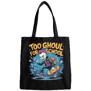 Discover Too Ghoul for School – Punk Ghost Halloween Bags
