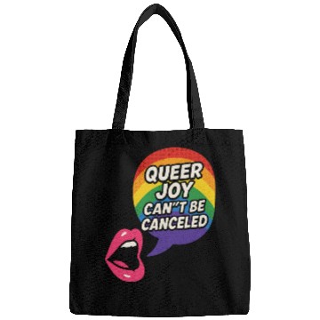 Discover Queer Pride Queer Joy LGBTQ+ Affirmation Trans Bags
