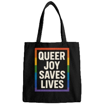 Discover Queer Pride Queer Joy LGBTQ+ Affirmation Trans Bags