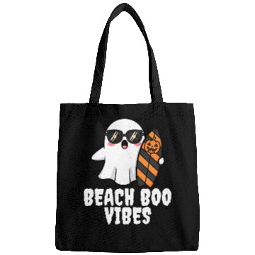 Discover BEACH BOO VIBES - GHOST HALLOWEEN Bags
