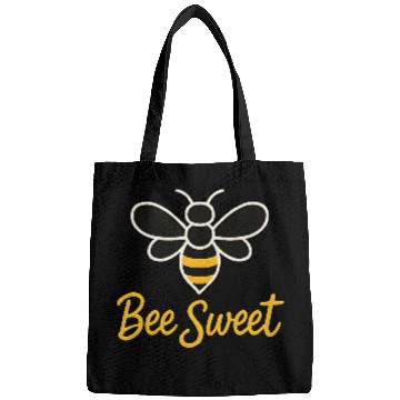 Discover Bee Sweet Motivational Graphic Design Bags