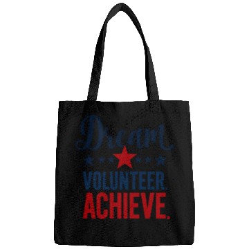 Discover Dream Volunteer Achieve 2026 Inspiration Design  Bags
