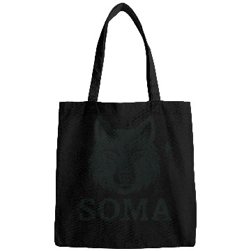 Discover Soma Wolf Emblem Design Bags