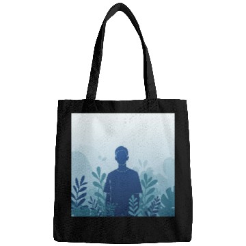 Discover Serene Forest Silhouette Bags