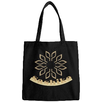 Discover Elegant Snowflake Symmetry Design Bags