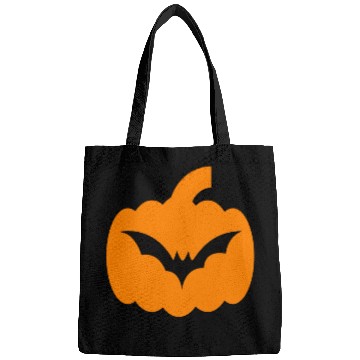 Discover Halloween Bat and Pumpkin Design Bags
