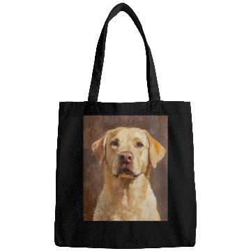 Discover Labrador Pet Portrait Artwork Bags