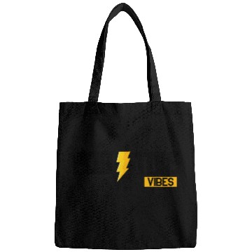Discover Positive Vibes Only – Motivational Lightning Bolt  Bags