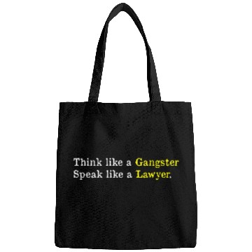 Discover Think Like a Gangster, Speak Like a Lawyer  Bags