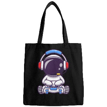 Discover Galactic Gamers Alien Cartoon Design Bags