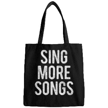 Discover Sing More Songs by #folktherobots Bags