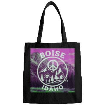 Discover Boise, Idaho (P) Bags