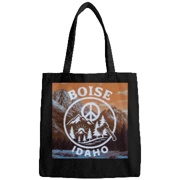 Discover Boise, Idaho (O) Bags