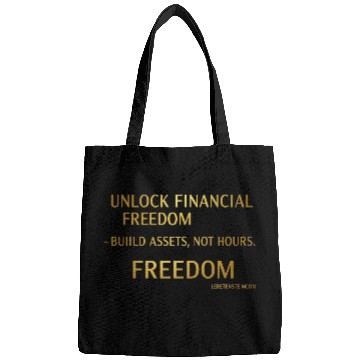 Discover Financial Freedom Unlock Design Bags