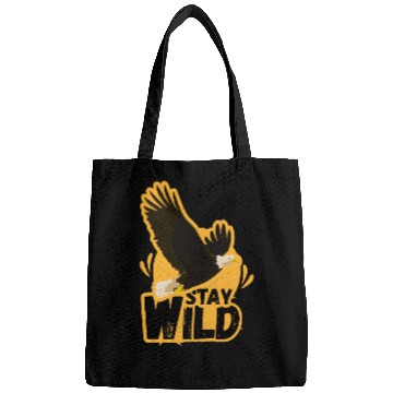 Discover Eagle with Stay Wild Message Bags