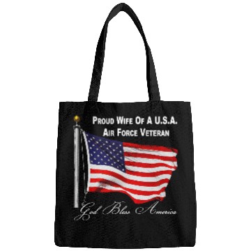 Discover Proud Wife Of A US Air Force Veteran Bags