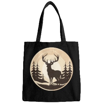 Discover Majestic Deer in the Wilderness Bags