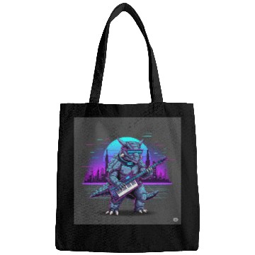 Discover Futuristic Tech Dragon with Keyboard Bags