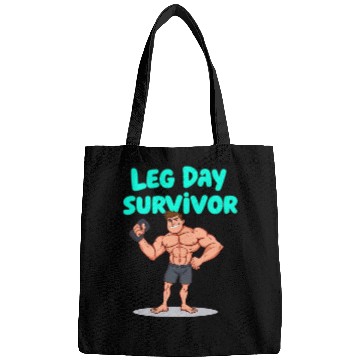 Discover Leg Day Survivor Gym Bags