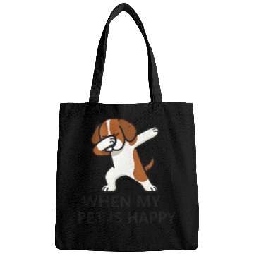 Discover Dabbing Dog Pet Happiness Bags