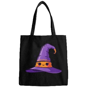 Discover Whimsical Witch Hat Mug Meme Design Bags