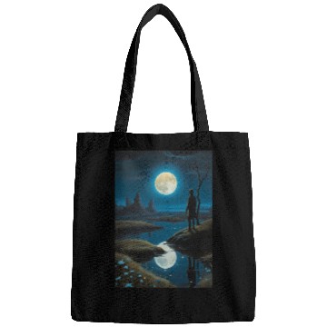Discover Mystic Night Under the Full Moon Bags