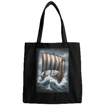 Discover Viking Dragon Ship Adventure Design Bags