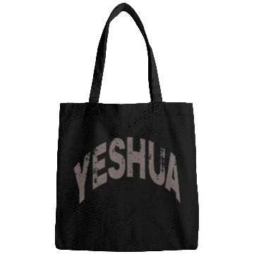 Discover Yeshua Faith Typography Design Bags