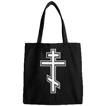 Discover Religious Cross with Bold Outline Bags
