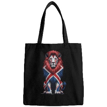 Discover Regal Lion with Union Jack Mane Bags