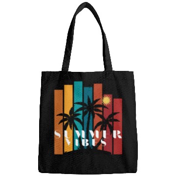 Discover Tropical Sunset Summer Vibes Design Bags