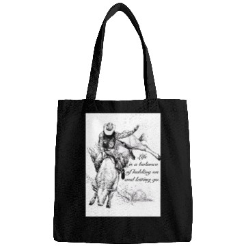 Discover Cowboy Rodeo Rider Inspirational Design Bags