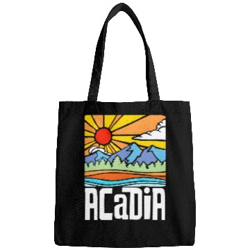 Discover Acadia National Park Artistic Nature & Mountains Bags