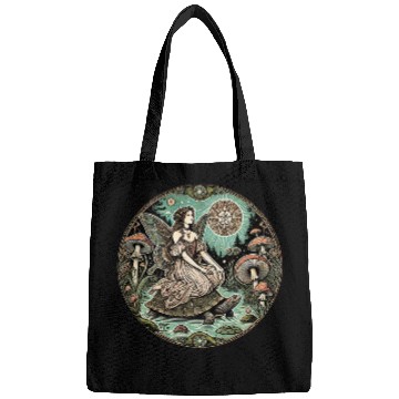 Discover Enchanted Forest Fairy on Turtle Bags