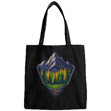 Discover Mountain Wilderness Nature Shield Bags